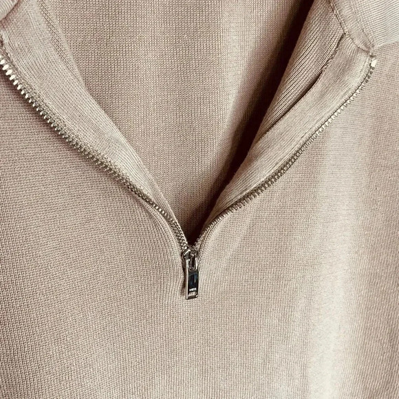 Reiss 1/4 Zip Pullover Polo Jumper Sweater - Picture 5 of 11